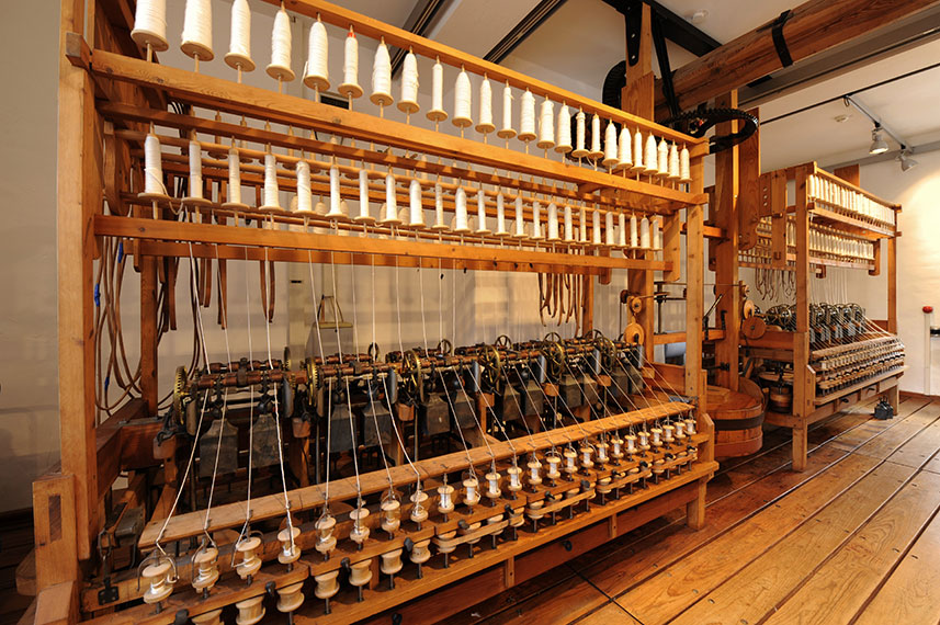 Baumwollspinnerei im LVR-Museum Ratingen