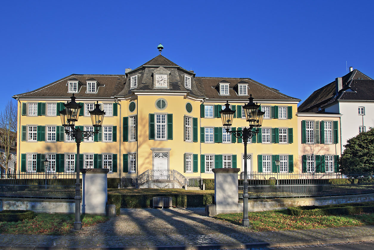 Fassade der Textilfabrik Cromford